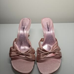 Unlisted Pink Women's Heeled Sandals